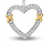 Diamond Heart Pendant from Zales