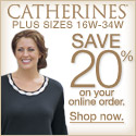 Catherines Plus Sizes banner link