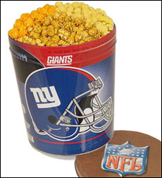 New York Giants Popcorn Tin image